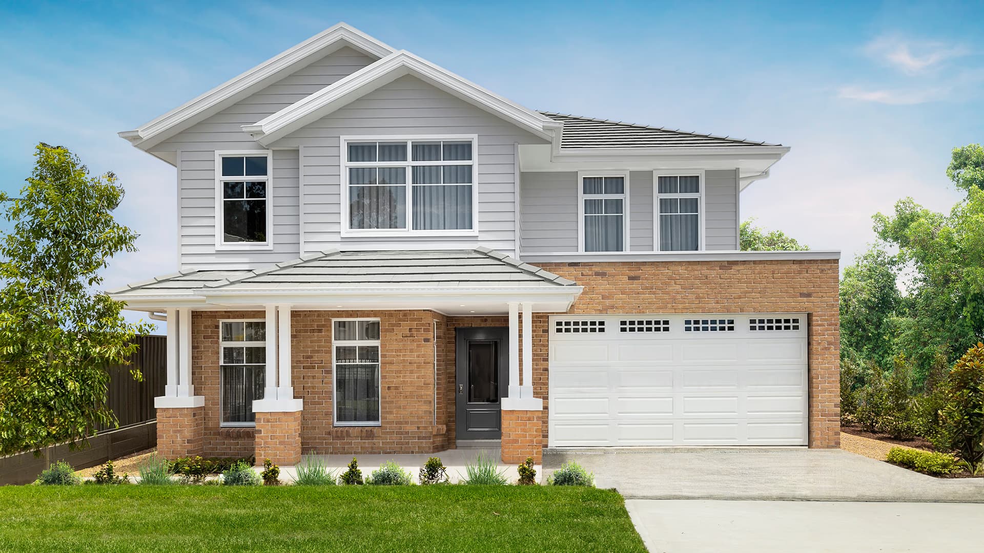 Hampton facade showcased at Homeworld Warnervale